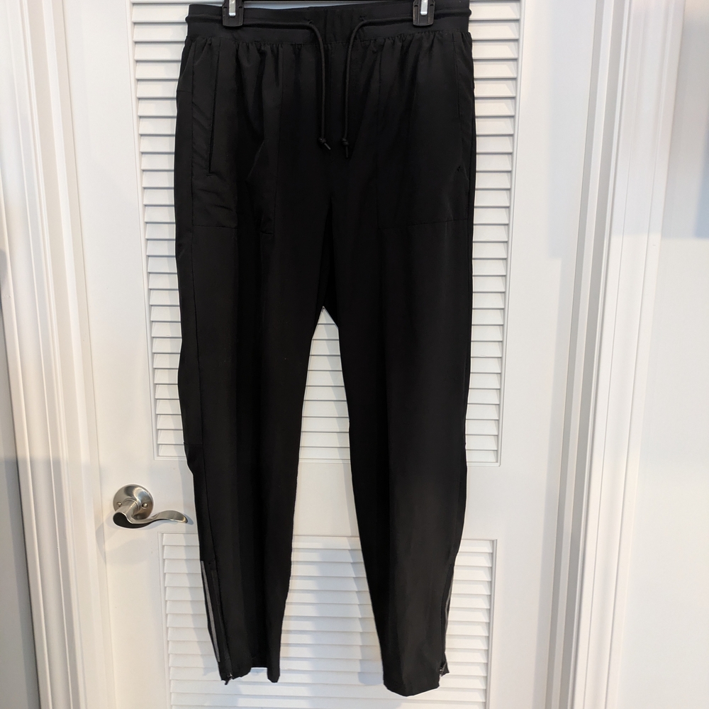 Apana Men's Black Joggers Athletic Pants Size L